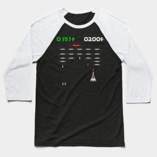 Battlestar Invaders Baseball T-Shirt